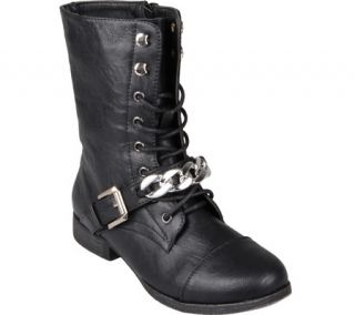 Womens Journee Collection Kellie 4   Black Boots