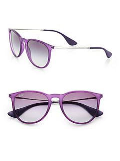 Ray Ban Vintage Inspired Round Sunglasses   Purple