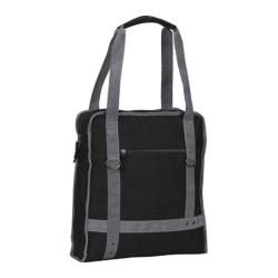 Goodhope P4682 Expresso Canvas Tote Black