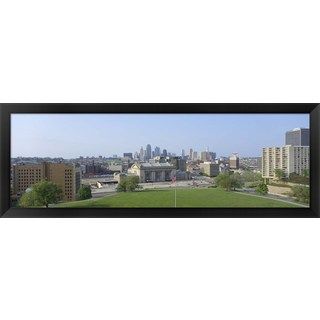 Kansas City, Missouri Framed Panoramic Photo