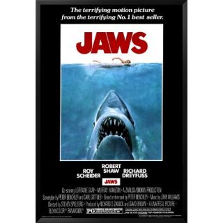 Art   Jaws Framed Poster