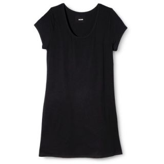 Mossimo Supply Co. Juniors Plus Size Tee Shirt Dress   Black X