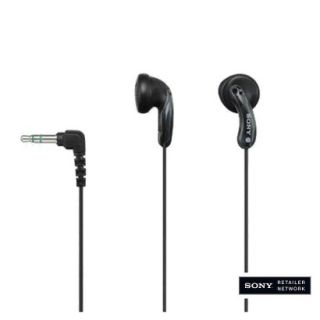 Sony Earbud Headphones (MDRE9LP)   Black