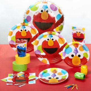 Sesame Street Elmo Party Kit for 16