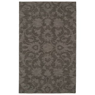 Trends Dark Taupe Classic Wool Rug (80 X 110)