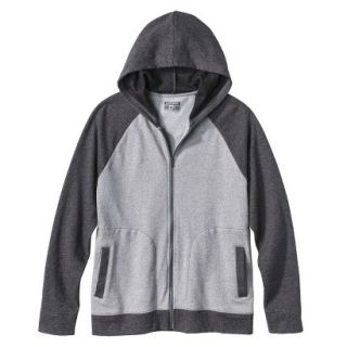 Converse One Star Mens Color Block Hooded Sweatshirt   Quartz Gray XL