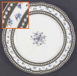 Royale (France) Marie Antoinette Dinner Plate, Fine China Dinnerware   Comte DA