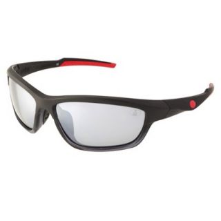 IRONMAN Rectangle Sunglasses   Black/Red