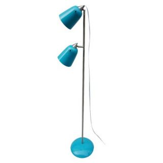 Room Essentials Dual Head Scholar Task with Metal Shades   Teal (Includes CFL
