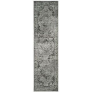 Safavieh Vintage Grey Viscose Rug (22 X 8)