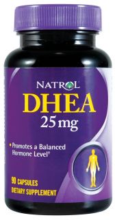 Natrol   DHEA 25 mg.   90 Capsules