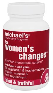 Michaels Naturopathic Programs   For Womens Changes Complete Menopause Support   90 Vegetarian Tablets