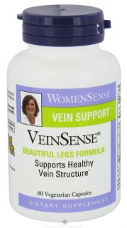 Natural Factors   WomenSense VeinSense Beautiful Legs Formula   60 Vegetarian Capsules