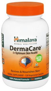 Himalaya Herbal Healthcare   DermaCare for Optimum Skin Health   120 Vegetarian Capsules