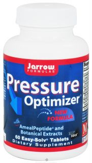 Jarrow Formulas   Pressure Optimizer Easy Solv   60 Tablets