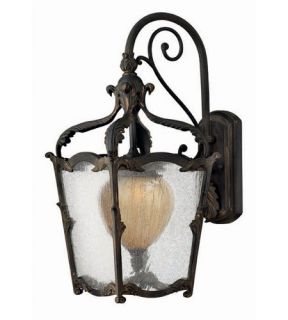 Sorrento 1 Light Outdoor Wall Lights in Aged Iron 1424AI
