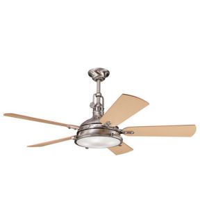 Hatteras Bay 4 Light Indoor Ceiling Fans in Brushed Stainless Steel 300018BSS