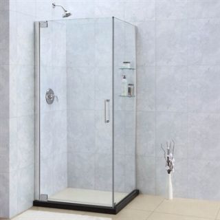 Bath Authority DreamLine Elegance Frameless Pivot Shower Enclosure (30 by 30)