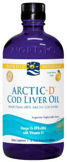 Nordic Naturals   Arctic D Cod Liver Oil Lemon   16 oz.