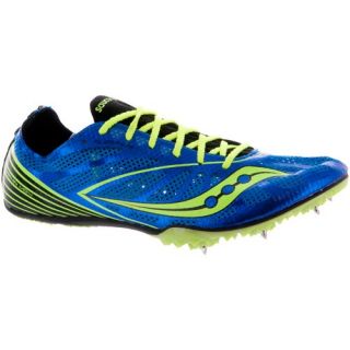 Saucony Endorphin MD4 Spike Saucony Mens Running Shoes Blue/Citron/Black