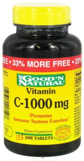 Good N Natural   Vitamin C  1000 mg.   133 Tablets