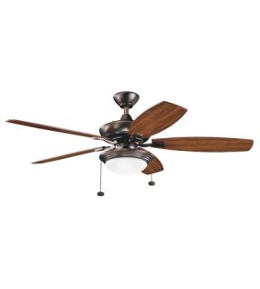 Canfield Select 2 Light Indoor Ceiling Fans in Oil Brushed Bronze 300016OBB
