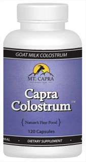 Mt. Capra Products   CapraColostrum Goat Milk Colostrum   120 Capsules