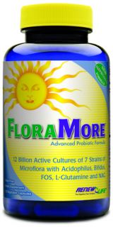 ReNew Life   FloraMore Advanced Probiotic 12 Billion   120 Vegetarian Capsules