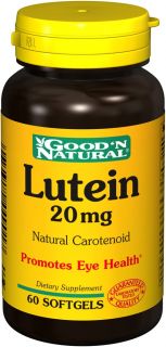 Good N Natural   Lutein 20 mg.   60 Softgels