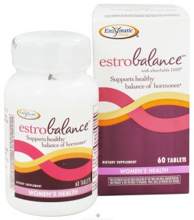Enzymatic Therapy   Estrobalance with Absorbable DIM   60 Tablets