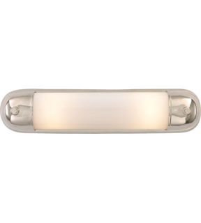 Thomas Obrien Selecta 2 Light Bathroom Vanity Lights in Polished Nickel TOB2062PN WG