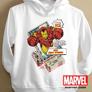 Kids Personalized Marvel Comics Sweatshirts   Wolverine, Hulk, Captain America