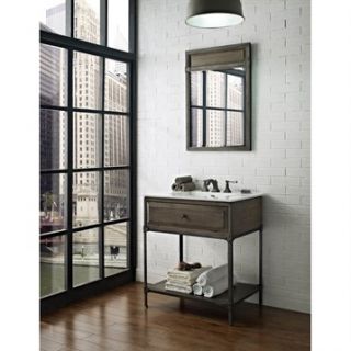 Fairmont Designs 30 Toledo Open Shelf Vanity with Integrated Sink Option   Drif