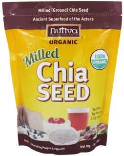 Nutiva   Organic Milled Chia Seed   12 oz.