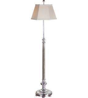 Chart House 2 Light Floor Lamps in Polished Silver CHA9124PS S