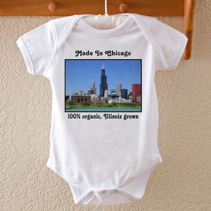Personalized Photo Baby Bodysuit   Picture Perfect