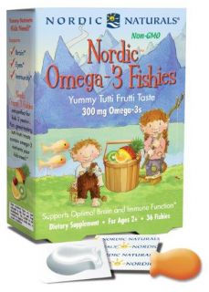 Nordic Naturals   Nordic Omega 3 Fishies   36 Count