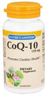 Natures Answer   CoQ 10 120 mg.   30 Softgels