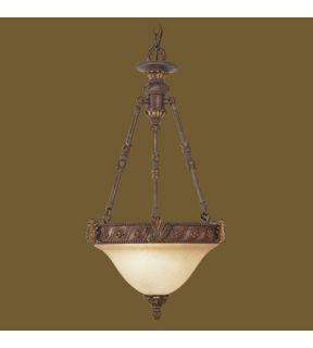 Sovereign 2 Light Pendants in Crackled Greek Bronze With Aged Gold Accents 8603 30