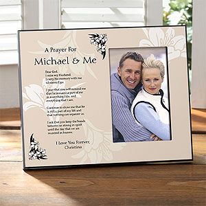 Personalized Memorial Picture Frame   Prayer For You and Me