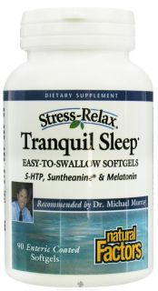 Natural Factors   Stress Relax Tranquil Sleep   90 Softgels