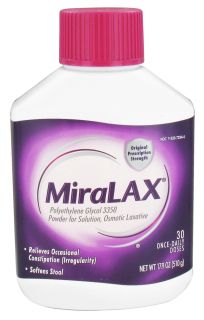 MiraLax   Laxative Powder for Solution   17.9 oz.