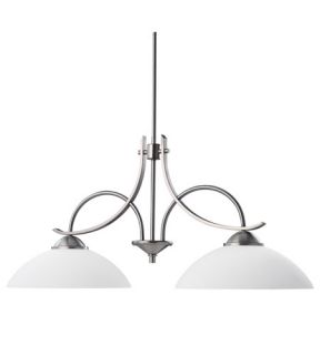 Olympia 2 Light Island Lights in Antique Pewter 2978AP