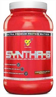 BSN   Syntha 6 Sustained Release Protein Powder Chocolate Cake Batter   5.04 lbs.