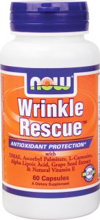 NOW Foods   Wrinkle Rescue Antioxidant Protection   60 Tablets