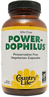 Country Life   Power Dophilus   200 Vegetarian Capsules