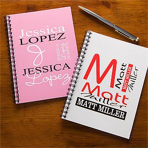 Personalized Notebooks   Personally Yours Mini Notebook Set