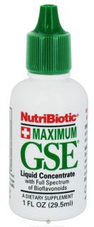 Nutribiotic   Maximum GSE Liquid Concentrate   1 oz.