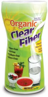 ReNew Life   Organic Clear Fiber   9.5 oz. contains Acacia Fiber Powder