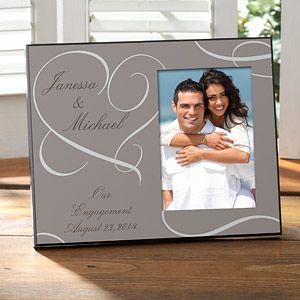 Personalized Picture Frames   Our Engagement